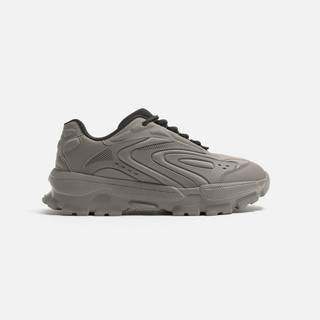 Giày lười thể thao bigsize Zara màu ghi xám siêu êm nhẹ , sneaker thời trang đế cao big size