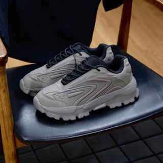 Giày lười thể thao bigsize Zara màu ghi xám siêu êm nhẹ , sneaker thời trang đế cao big size
