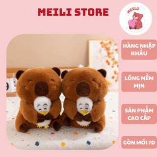 ( TẶNG QUÀ ĐÈN NGỦ CẮM )Gấu Bông CP ôm gà Quà Tặng Hàng Cao Cấp Mềm Mịn MEILI STORE