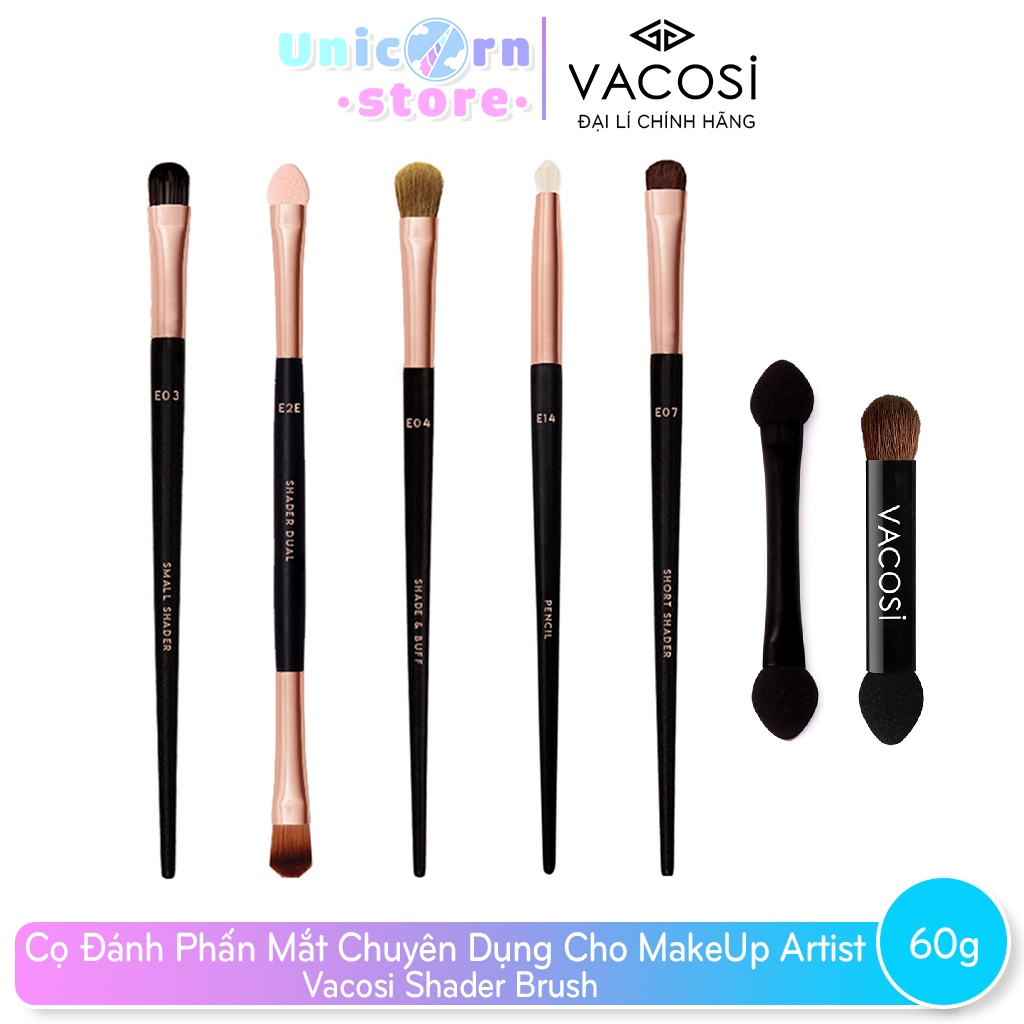 Cọ Đánh Phấn Mắt Chuyên Dụng Cho MakeUp Artist Vacosi Shader Brush