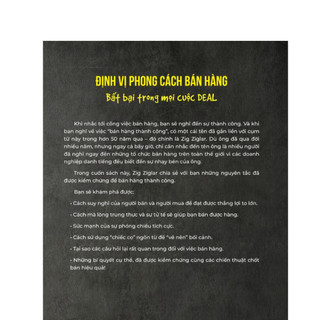 Sách - Định Vị Phong Cách Bán Hàng - Bất Bại Trong Mọi Cuộc DEAL - MCBooks