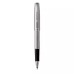 Bút lông bi, bút ký cao cấp mạ vàng & chrome Parker Sonnet, thân kim loại màu bạc, có túi giấy — ảnh 8