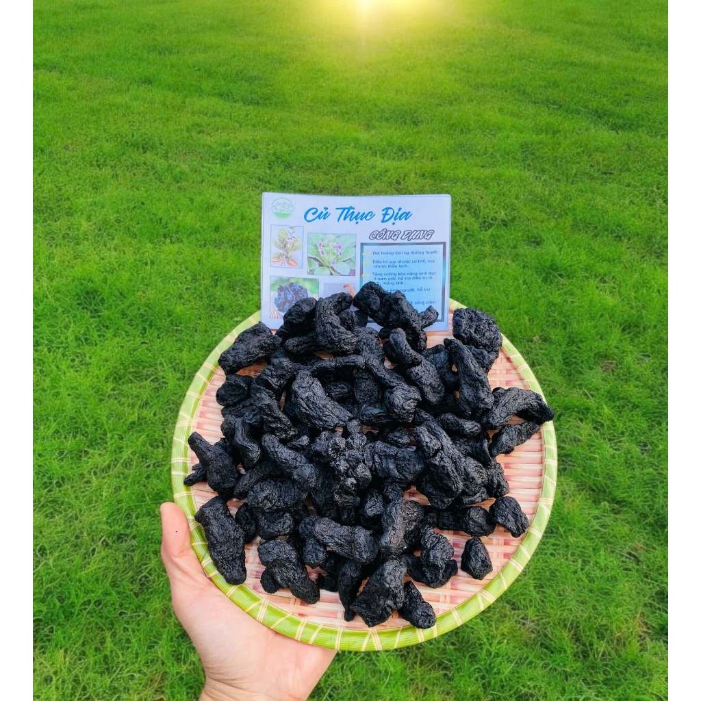 Củ Thục địa khô 1kg ( Thục địa hoàng củ to, thơm, dẻo)