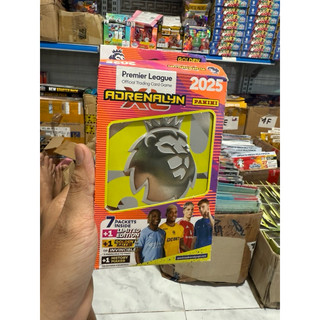 [ Hộp Rỗng ] [ Empty Mega Tin ] Panini AdrenaLyn Premier League Mega Tin Mùa 2025