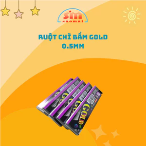Ruột Chì Bấm Gold 502 Ngòi 0.5mm Văn Phòng Phẩm Sao Mai V3050732