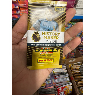 [ Panini History Maker Limited Pack 2025 ] Panini Permier League 2024/25 2025 Gói Thẻ History Limited Cực Hiếm (1 Thẻ)