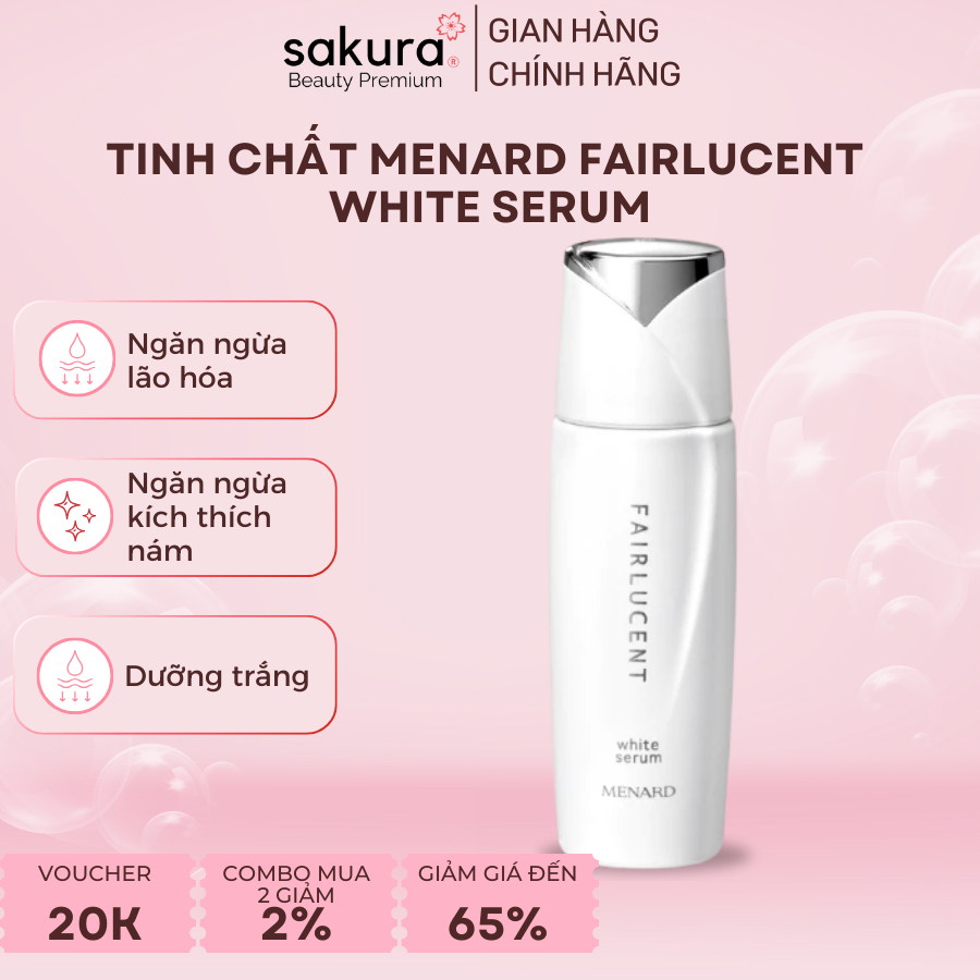 Tinh chất Menard Fairlucent White Serum dưỡng trắng, giảm