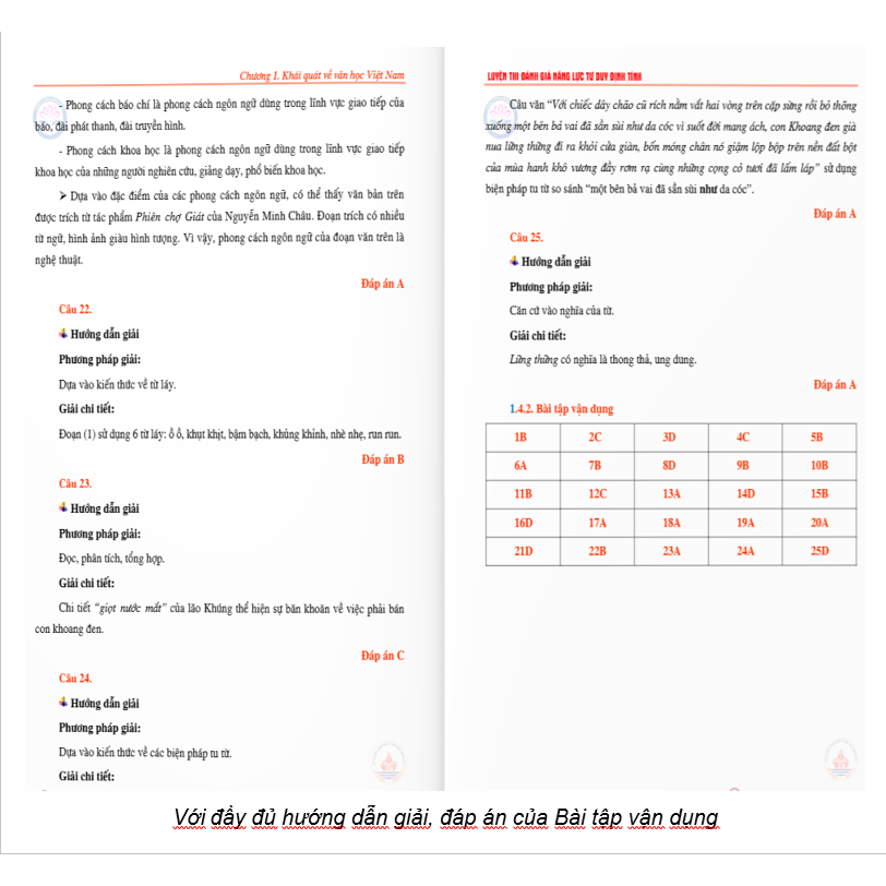 Ảnh Sách Luyện thi Đánh giá Năng lực Tư duy Định Tính ( phần kiến thức lớp 10-11 ) 4