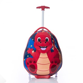 Vali Trẻ Em Heys Travel Tots S Dinosaur Red Nhựa PC cao cấp, Trọng Lượng Siêu Nhẹ Cho Bé, Du Lịch Tiện Lợi, Chính Hãng