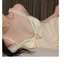 Đầm Ngủ 2 Dây Lụa Phối Voan Sooya, Mềm Mịn Sang Trọng Cao Cấp, Có Mút Đệm N006