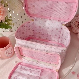 Túi Đựng mỹ phẩm Đựng Đồ Trang Điểm, Túi Makeup Cõ Lớn Họa Tiết Mikko Đáng Yêu Có khóa kéo đa năng tiện lợi đi du lịch