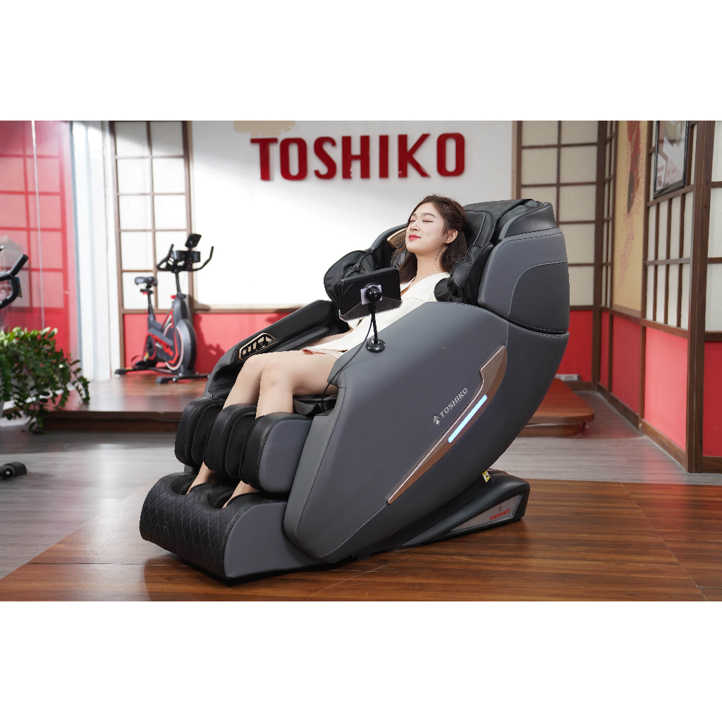 Ảnh Ghế massage trị liệu toàn thân TOSHIKO T86 Pro công nghệ con lăn 4D cao cấp giúp thư dãn tại nhà 3