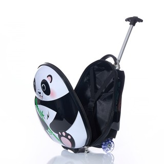 Vali Trẻ Em Heys Travel Tots S Panda White Nhựa PC cao cấp, Trọng Lượng Siêu Nhẹ Cho Bé, Du Lịch Tiện Lợi, Chính Hãng