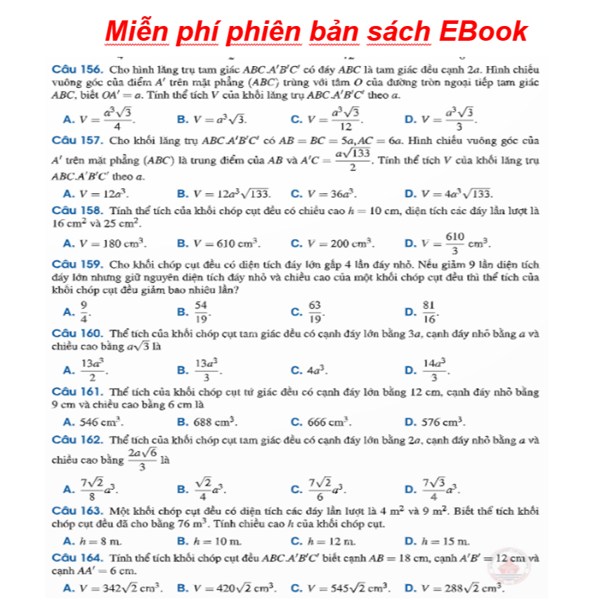 Ảnh Sách Luyện thi Đánh giá Năng lực Tư duy Định Lượng ( phần kiến thức lớp 10-11 ) 2