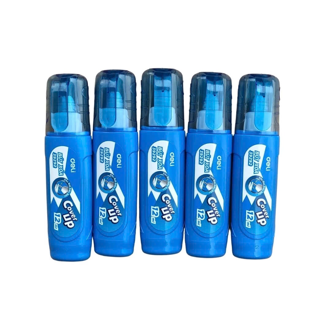 Bút Xóa Nước Deli 39292 – Dung Tích 12ml, Mau Khô, Xóa Nhanh, Học Sinh Sinh Viên Văn Phòng