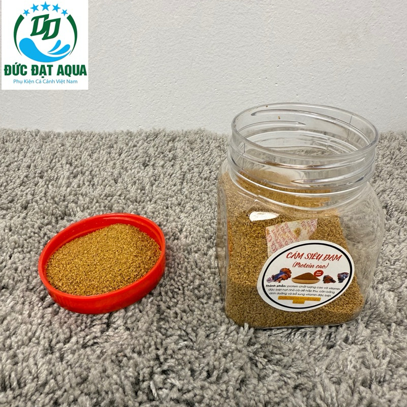 Cám cá ARTEMIA ,cam rán trùng huyết , siêu đạm , tảo xoắn sấy khô,  50-100g giàu dinh dưỡng- TOP 1thức ăn cho cá con 7