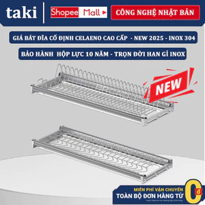 Giá Úp Bát Đĩa Tủ Bếp Trên CELAENO CAO CẤP - INOX Không Gỉ 304 - Bảo Hành Trọn Đời Han Gỉ - Có Thợ Lắp