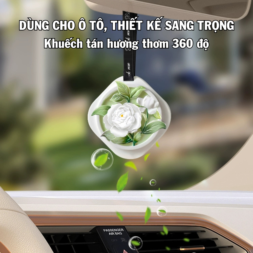 Sáp Thơm Treo Tủ Quần Áo, Phòng Ngủ Khử Mùi Ẩm Mốc, Hương Tinh Dầu Tự Nhiên An Toàn Dễ Chịu Cỡ Lớn
