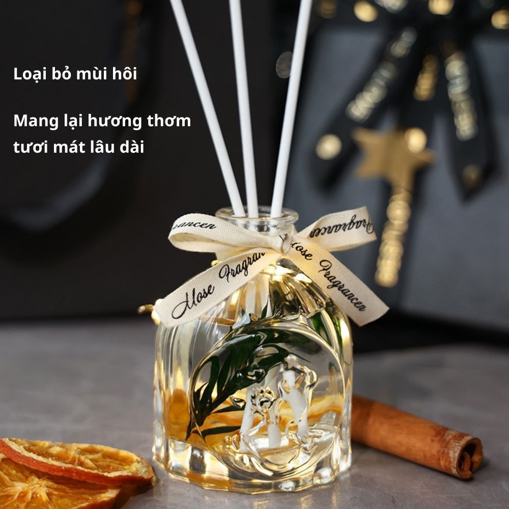 Tinh Dầu Thơm Thiên Nhiên Varomas 100ml Bản Sang Trọng Để Phòng Que Gỗ Tự Khuếch Tán Khử Mùi KT122