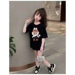 ÁO CỘC TAY LA BUBU CHO BÉ TRAI VA GÁI SIZE 6-18KG