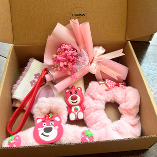 Set Quà Tặng Cute LINDO, Quà tặng bạn gái 8/3, 20/10, Sinh Nhật, Valentine, Các dịp đặc biệt