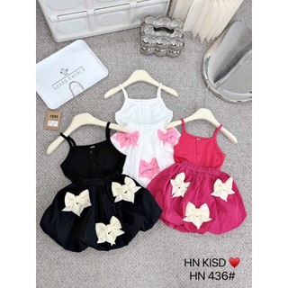 BỘ 2 DÂY QUẦN BÍ NGÔ CHO BÉ GÁI SIZE 8-19KG