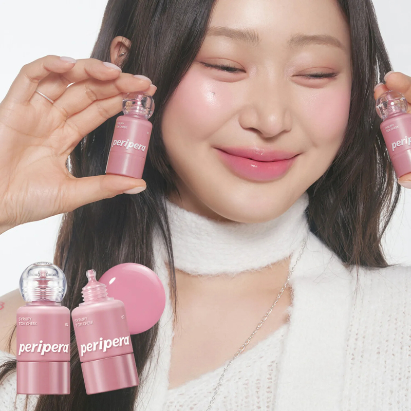 Phấn Má Peripera Syrupy Tok Cheek Dạng Kem Cocolux