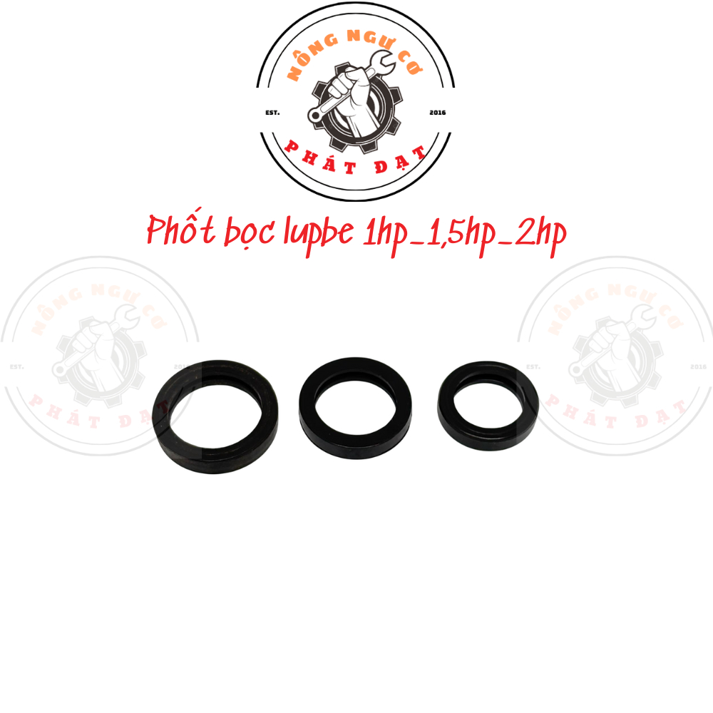 Combo 10 cái phốt bọc lúp bê CHÍNH HÃNG của đầu máy rửa xe 1hp, 1.5hp, 2hp