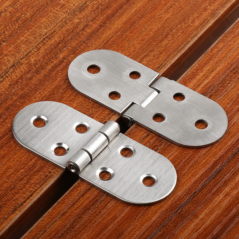 [Tặng Kèm Vít ]Bản Lề, Bản Lề Bán Nguyệt INOX 270 Độ - Bản Lề Lá Dày Dặn Chắc Chắn, Chịu Lực Tốt