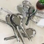 Muỗng Ăn Cơm Inox Hoa Sen – Thìa Ăn Phở Chống Gỉ Sét,MUÔI CÁN DÀI Sáng Bóng,Thiết Kế Đẹp
