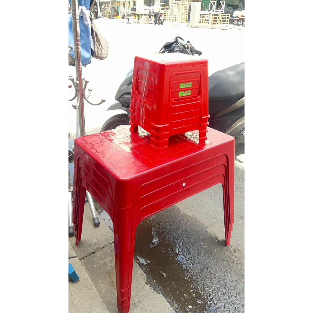 Ghế nhựa lùn cao cấp ,ghế trà chanh,ghế cf