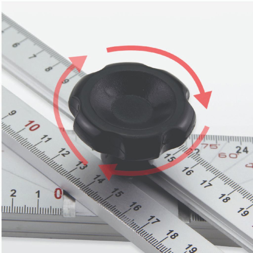 Thước đo đa năng, thước  chữ T đa năng 60CM Trợ thủ đắc lực cho mọi công việc đo đạc, đánh dấu