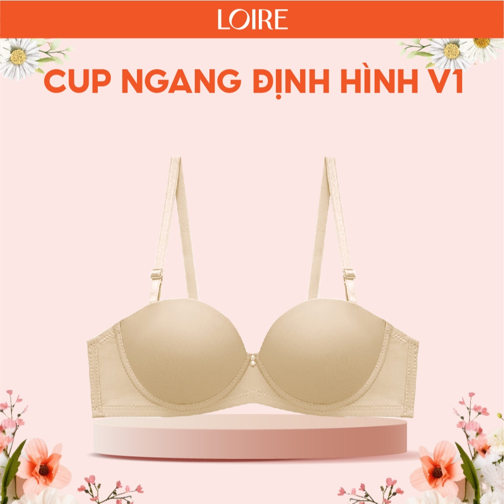 Áo Lót Có Gọng Cup Ngang Đệm Vừa Loirechic BRNC104