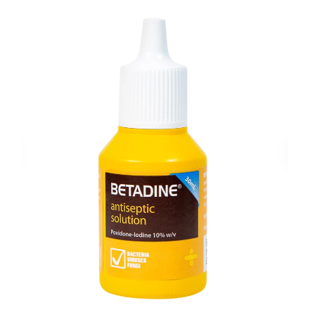 Dung dịch sát khuẩn Betadine Antiseptic Solution 30ml | Shopee Việt Nam