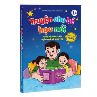 [Chuẩn NXB] Sách - Truyện cho bé học nói - Phát triển IQ, EQ (Bìa cứng)