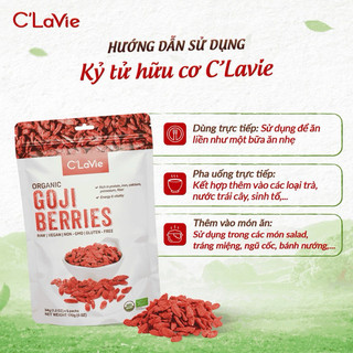 Kỷ Tử Hữu Cơ C'LaVie 170g - Xanhsam Natural & Organic