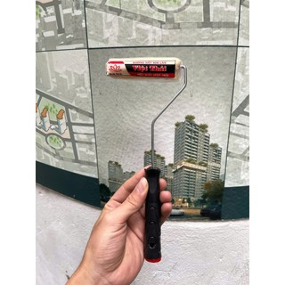 Lô sơn, Cọ lăn chỉ Việt Thái, Loại Tốt - Dùng để lăn sơn nhà, sơn dầu, sơn tổng hợp Size 10cm