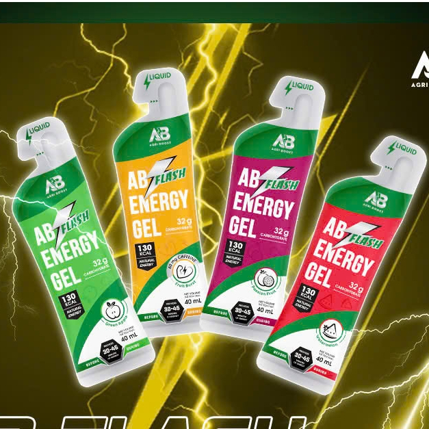 [ Quà tặng không bán ] Gel Năng Lượng AB Flash Gói 40ml - vị bất kì