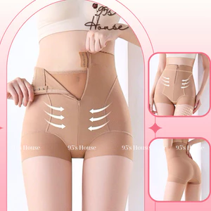 Quần Gen Nịt Bụng Định Hình Cạp Cao Khoá Kéo Cao Cấp Thon Gọn Mỡ Bụng QG17
