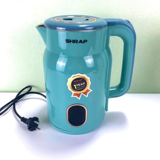 Ấm siêu tốc Sharp Model SH-38 Dung tích 3L Công suất 1500w Có tự ngắt khi sôi An toàn và Tiết kiệm