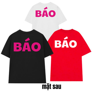 Áo Thun Nam Nữ BÁO Hội Nhà Báo VN, Áo Phông Unisex Form Rộng Top Women Cổ Tròn