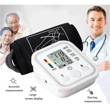 NEW 2023 ( Hàng Chính Hãng Bảo Hành 2 Năm ) Máy đo huyết áp Arm Style thế hệ mới Sử dụng được 2 nguồn điện là pin AAA .