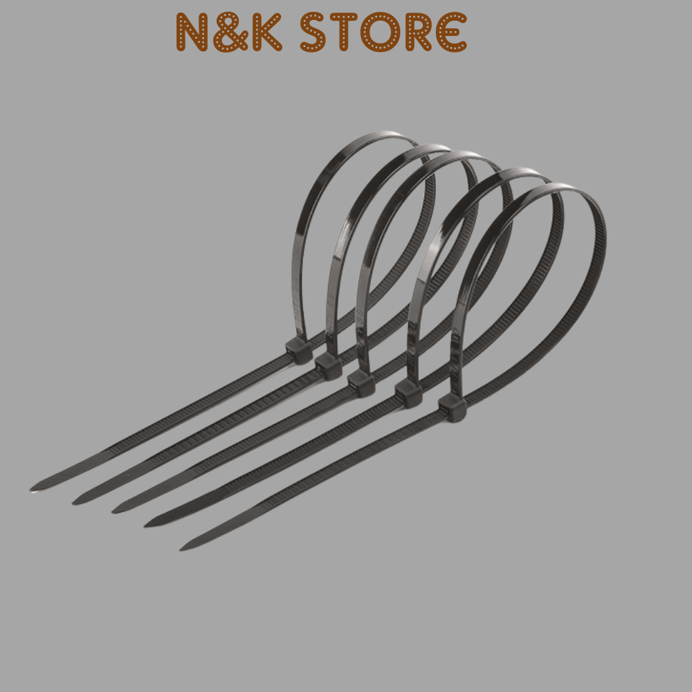 Túi dây rút nhựa 250gam, túi dây thít nhựa đủ size từ 10cm-50cm dẻo dai, chắc chắn