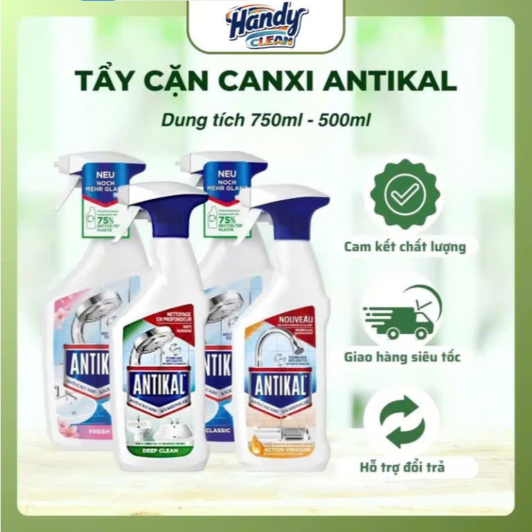 Chai xịt vệ sinh và chống ăn mòn inox Antikal 500ml | Shopee Việt Nam