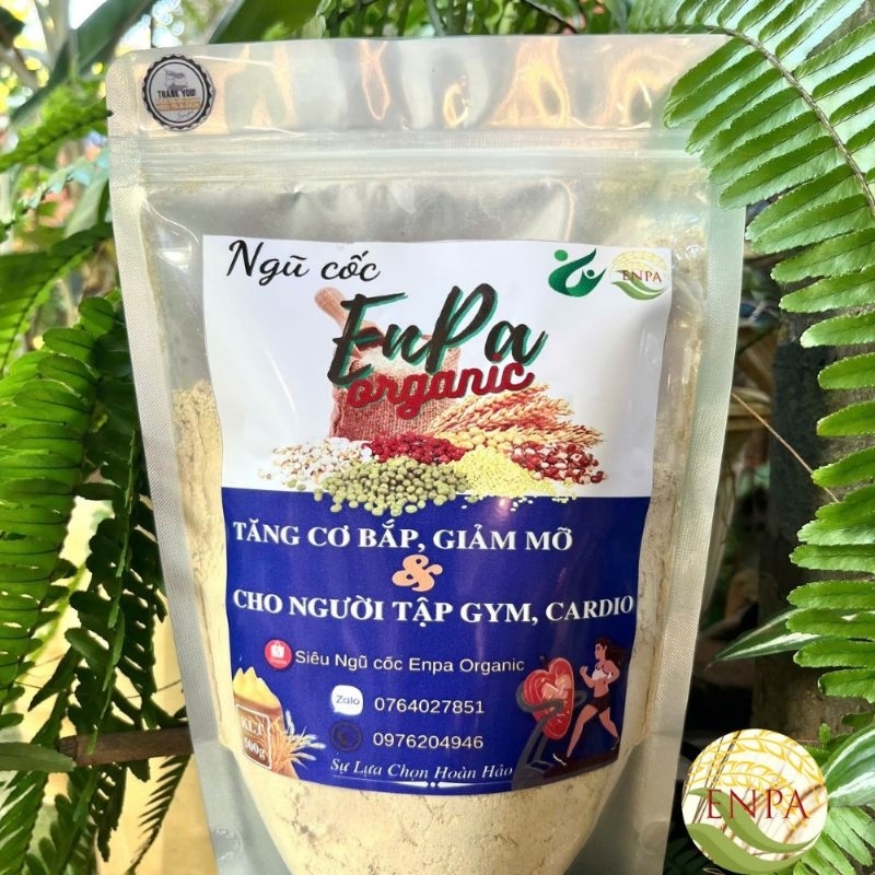 Siêu Ngũ cốc Tăng cơ & Giảm mỡ EnPa ( Dinh dưỡng dành cho người tập Gym & Cardio )