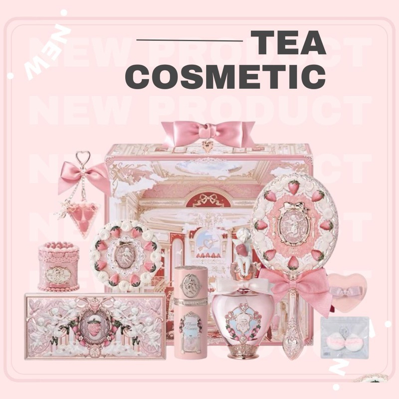 [SẴN HOẢ TỐC] SET DÂU CUPID HỒNG 13 MÓN FLOWER KNOWS | Shopee Việt Nam