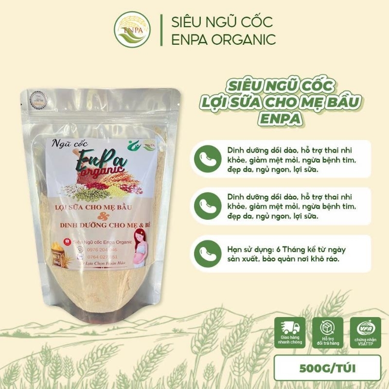 Siêu Ngũ cốc Mẹ Bầu cao cấp 20 loại hạt ( Lợi sữa cho mẹ bầu & dinh dưỡng cho bé )