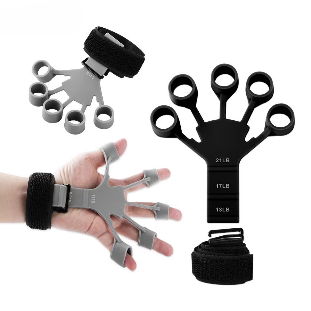 Dụng Cụ Tập Cơ Tay GRIPOW Bằng Silicone , Đồ Tập Cơ Ngón Tay Cẳng Tay Phục Hồi 6 Mức Độ Kháng Lực | TONGKHOSI6