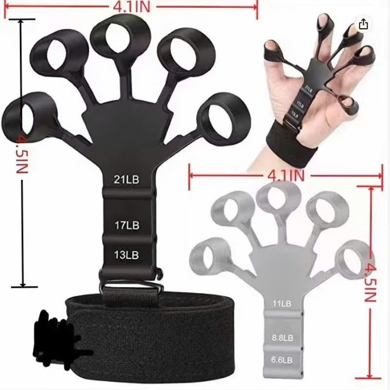 Dụng Cụ Tập Cơ Tay GRIPOW Bằng Silicone , Đồ Tập Cơ Ngón Tay Cẳng Tay Phục Hồi 6 Mức Độ Kháng Lực | TONGKHOSI6