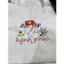 Túi tote vải canvas túi thêu độc lập tự do hạnh phúc kích thước 35x40cm